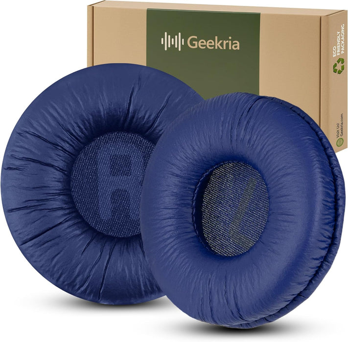 Geekria QuickFit Almohadillas de repuesto de cuero sintético compatibles con auriculares JBL