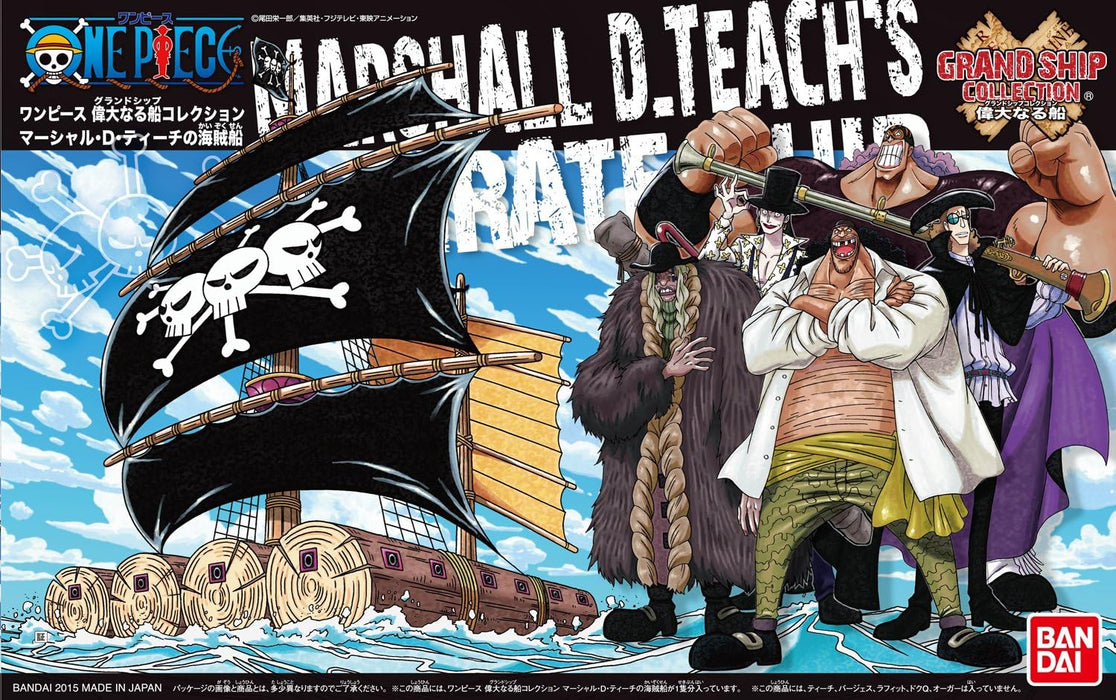 BANDAI Hobby One Piece Kit de modelismo de la nave de Marshall D. Teach (GSC)