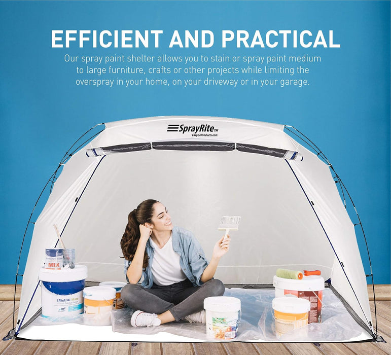 EasyGo Products Sprayrite 2 Pintura Spray Shelter Cabina de Pintura Tienda de Pintura