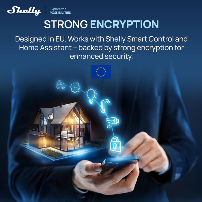 Shelly BLU RC Button 4 ZB, control remoto inteligente de 4 botones operado por Bluetooth y Zigbee
