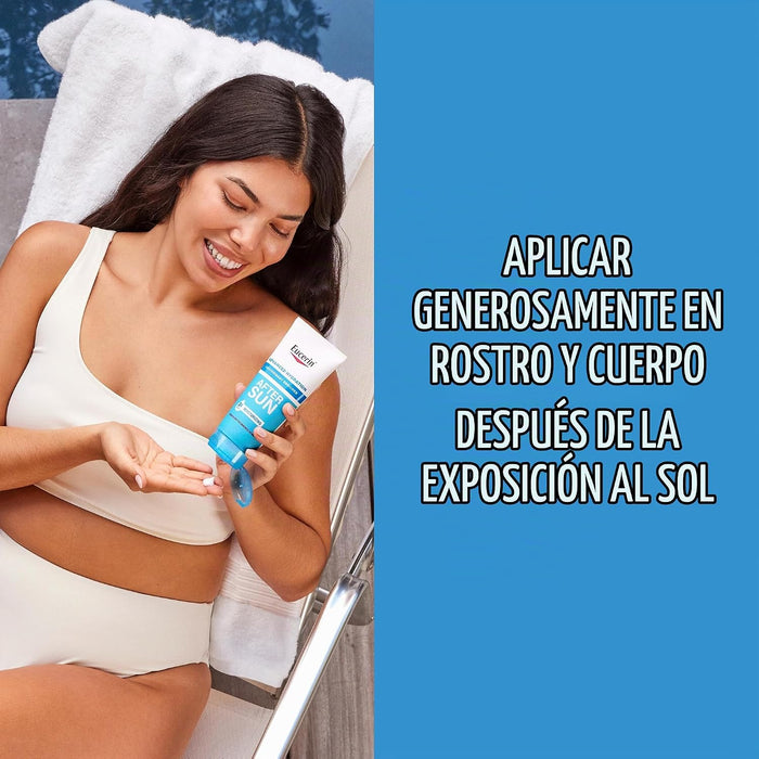 Eucerin Loción para después del sol enriquecida con antioxidantes
