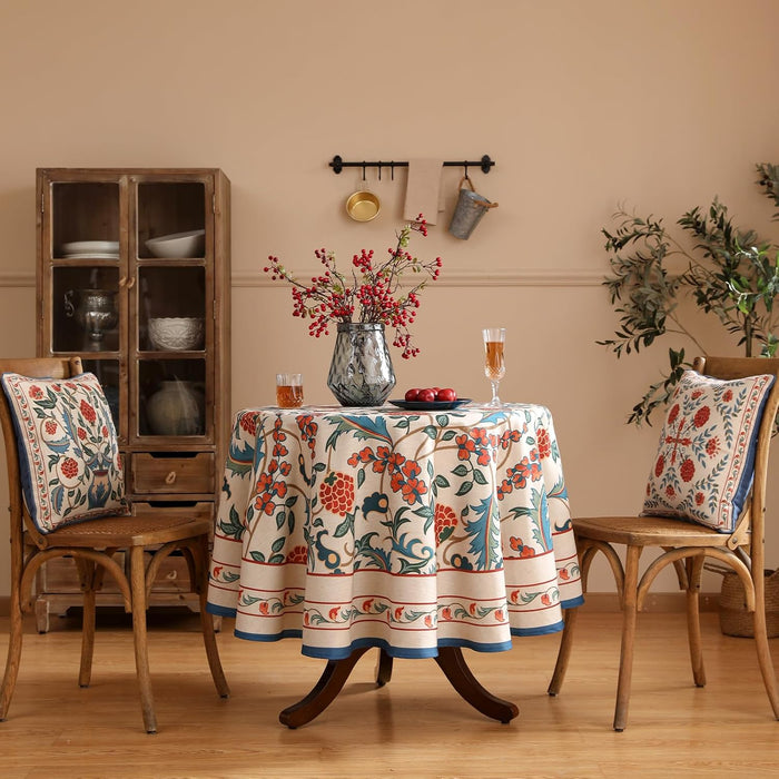 Patdrea Designer Mantel francés elegante, redondo, diámetro de 55