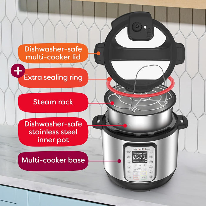 Instant Pot Duo Plus, olla multifunción 9 en 1: olla a presión 8 cuartos
