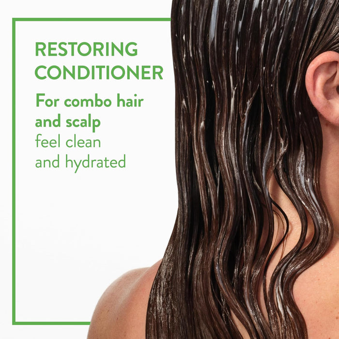 Native Acondicionador restaurador para cabello y cuero cabelludo combinado, melón desnudo 18OZ