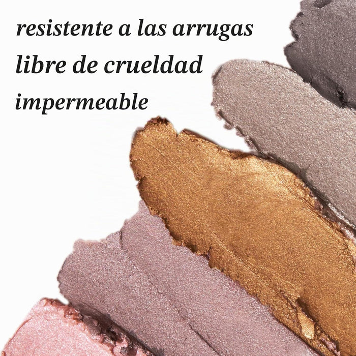 Julep Sombra de ojos 101 de crema a polvo, impermeable, barra de sombra con sutil brillo rojo vino