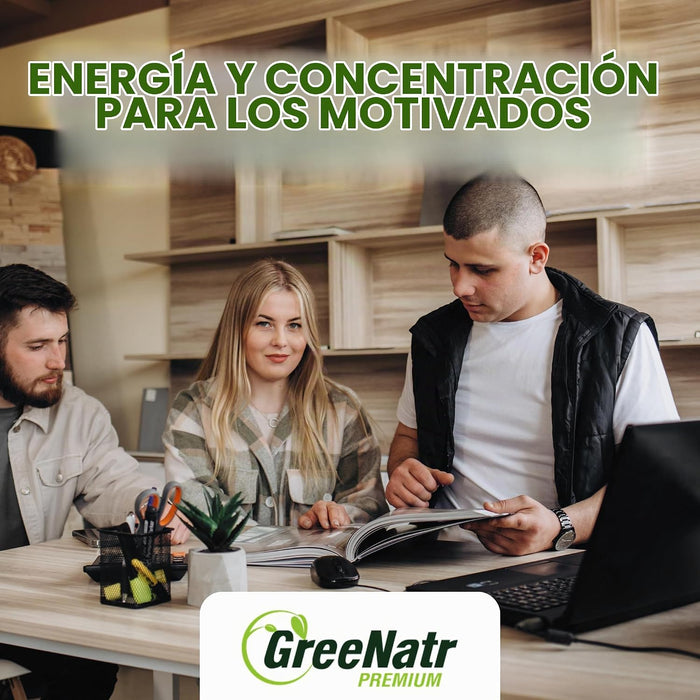 GreeNatr Suplemento de ginko biloba y panax ginseng - Suplemento cerebral de ginseng rojo 120 tabletas