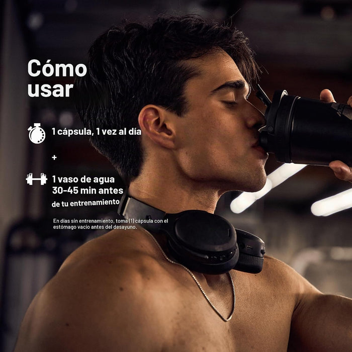Muscletech Suplementos de óxido nítrico para hombres y mujeres, constructor muscular (60 cápsulas)