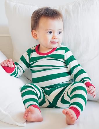 AVAUMA conjunto de pijama, diseño de patrón navideño, para dormir