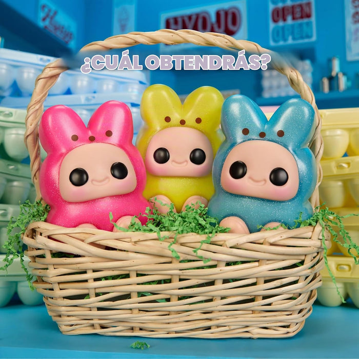 Hyojo Peeps Serie Marshmallow Bunny, caja ciega de peluche coleccionable, edición limitada