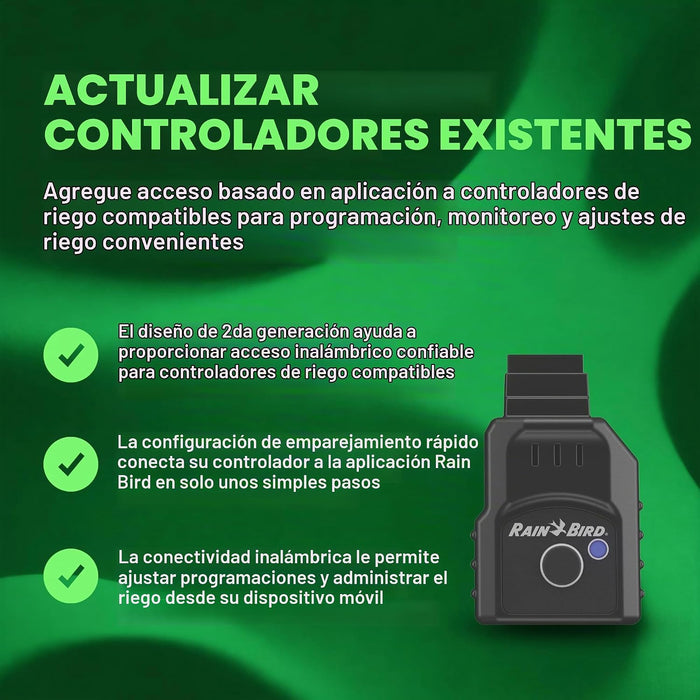 Módulo WiFi inteligente Rain Bird LNK2 de segunda generación - Controlador de riego