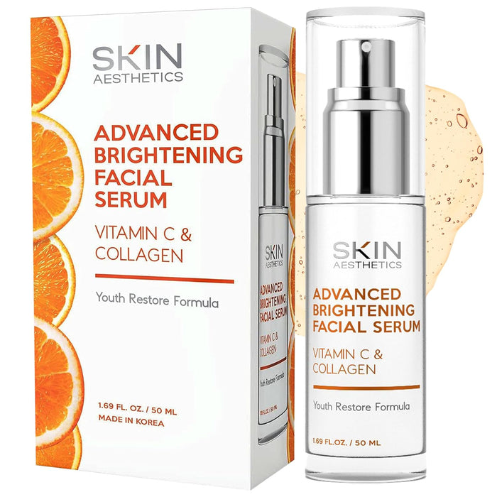 Skin Aesthetics Suero de vitamina C para la cara, probado por dermatólogos