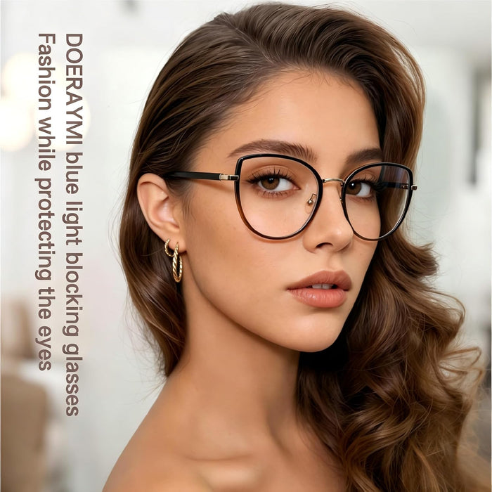 Lentes de luz azul para hombres y mujeres de lectura ligeros y duraderos con protección UV400, antirreflejos