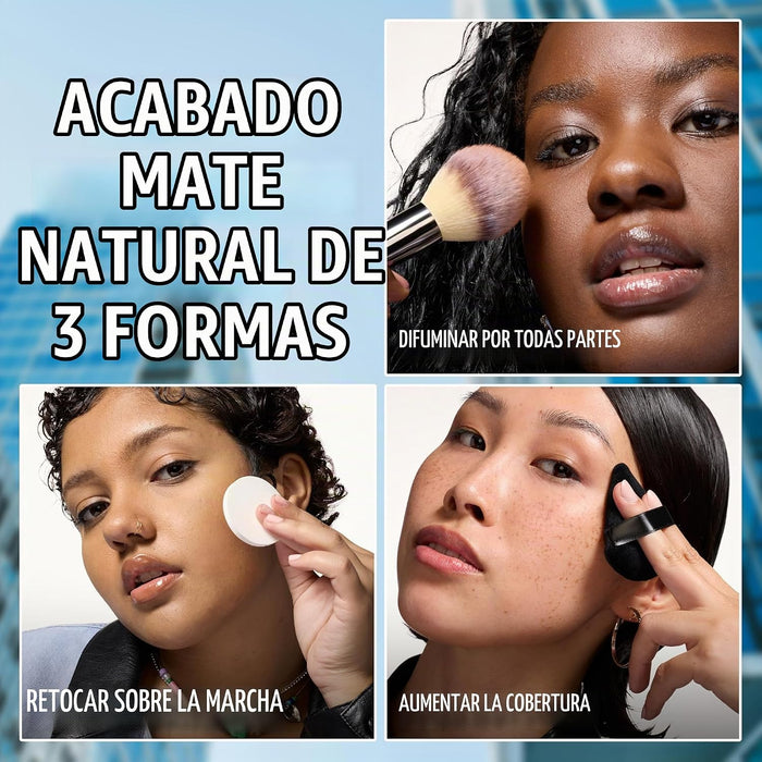 Maybelline Fit Me Matte + Poreless Pressed Face Powder - Polvo compacto para maquillaje