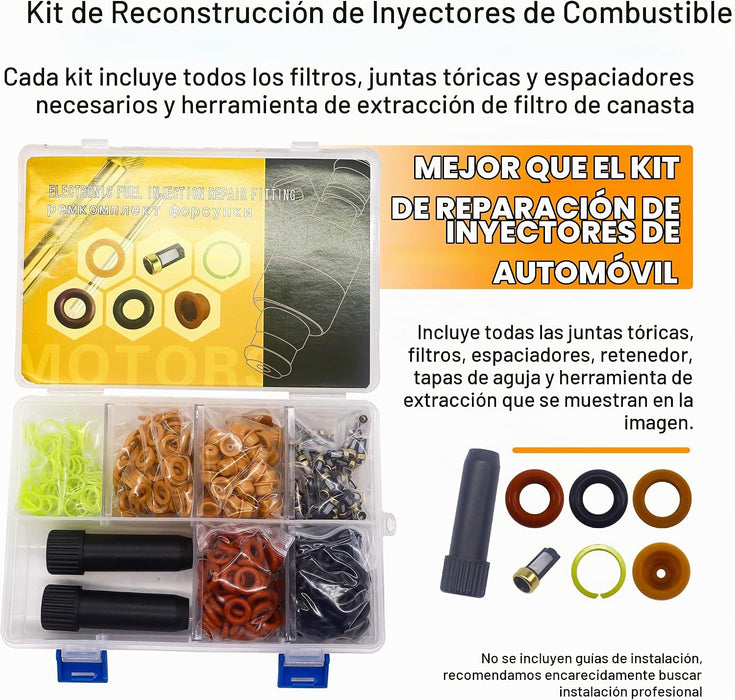 Kits de reparación de servicio de reconstrucción de inyector de combustible HiSport