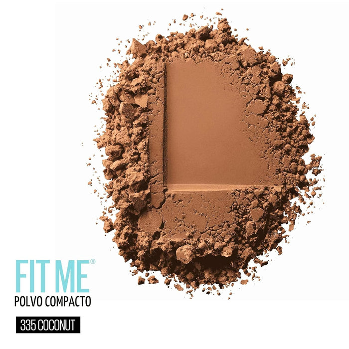 Maybelline Fit Me Matte + Poreless Pressed Face Powder - Polvo compacto para maquillaje