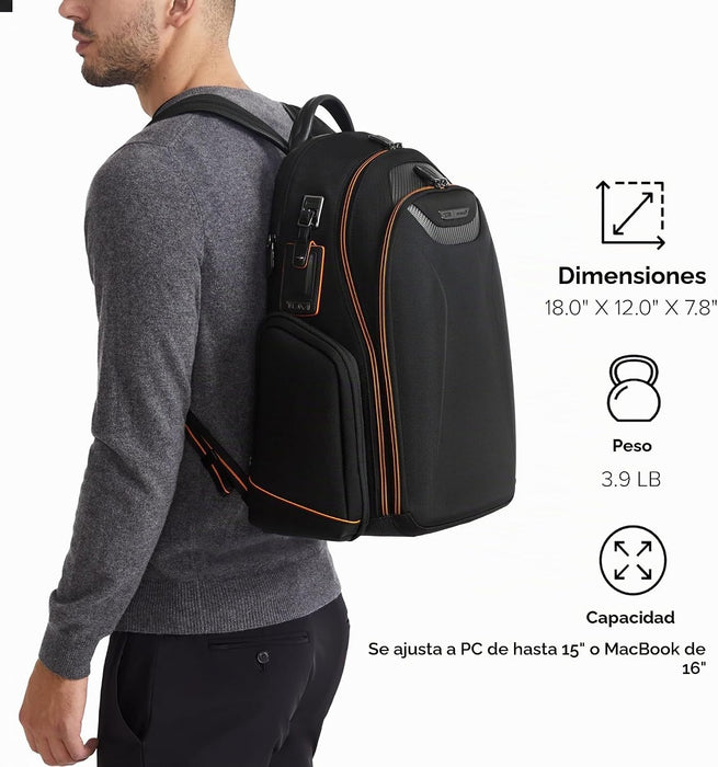 TUMI  Mochila McLaren Paddock para laptop de negocios y viajes