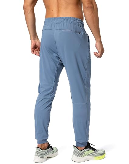 G Gradual Pantalones deportivos para hombre con bolsillos con cremallera para entrenamiento
