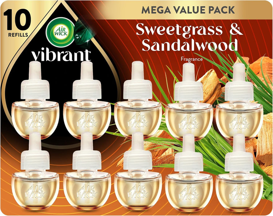Air Wick Botanica Repuestos de aceite aromático para enchufar, 10 piezas
