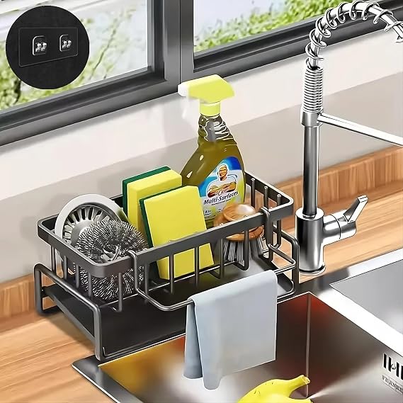 Cesta organizadora para fregadero de cocina
