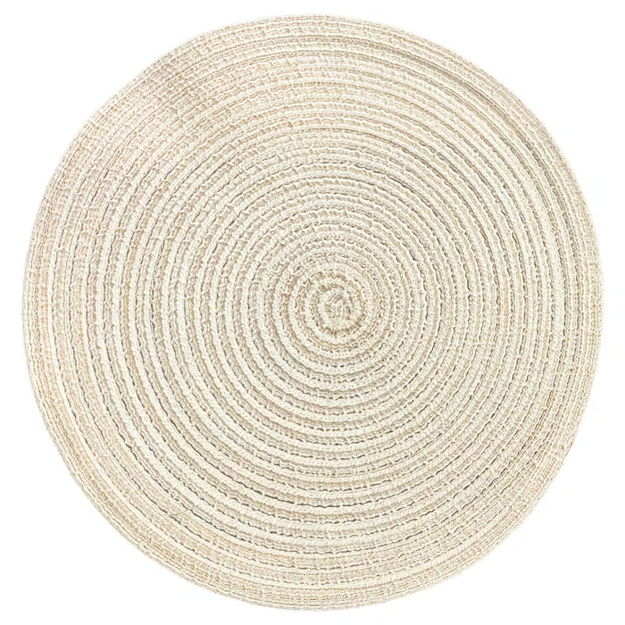 4pcs Mesa Redonda de 30Cm/11.81 Pulgadas Lavable y Resistente al Calor, Ideal para Cocina
