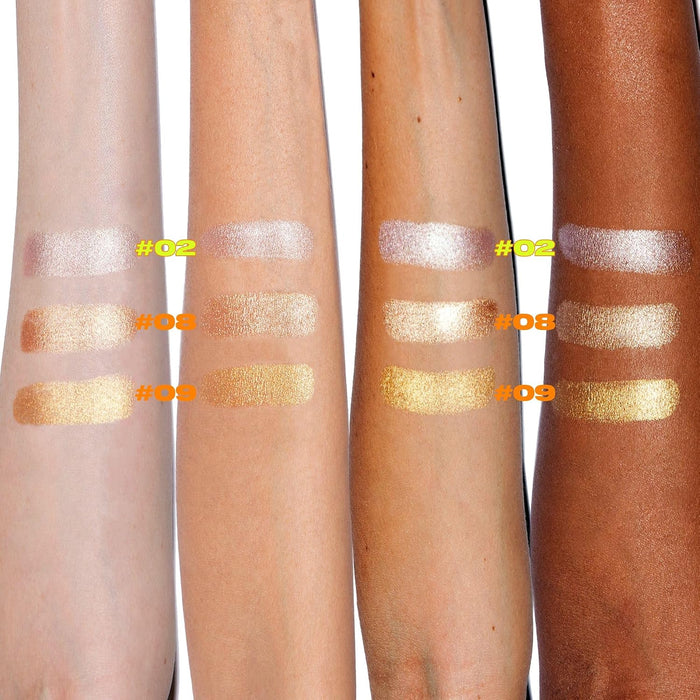 Resaltador en crema, Iluminador facial de alto brillo