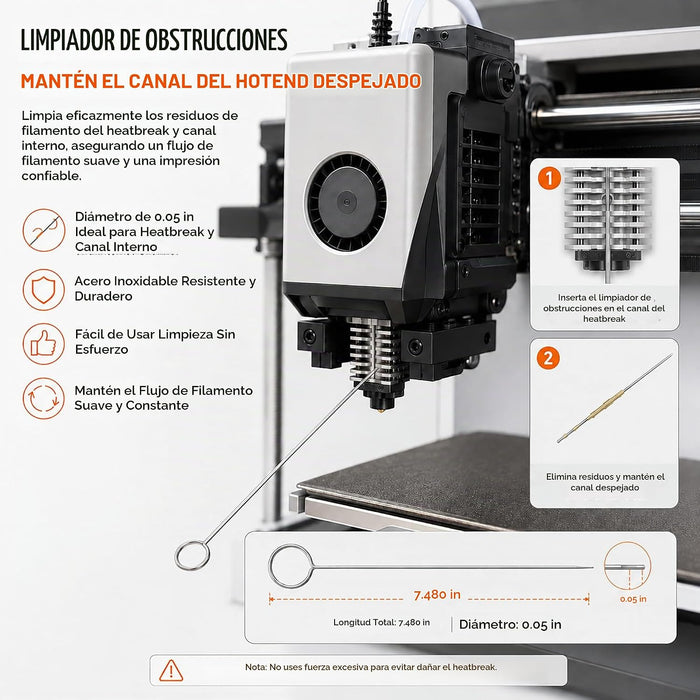 P1S 64PCS Kit de herramientas de impresora 3D para Bambu Lab P1S/P1P/X1/X1C