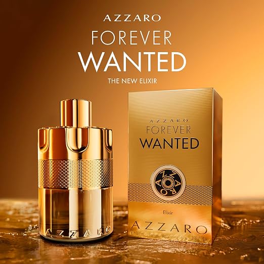 Azzaro - Elixir Forever Wanted - Colonia para hombre - Con notas de frambuesa, cardamomo y acorde de cuero