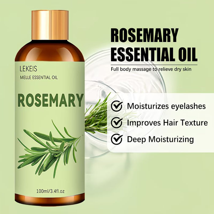 Aceite Esencial de Romero que Mejora el Cuero Cabelludo Seco e Irritable 30ml