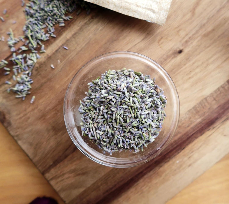 Anthony's Pétalos de Lavanda Francesa Orgánica, 5 oz, Grado Extra, Secos, Sin Gluten y Sin OGM