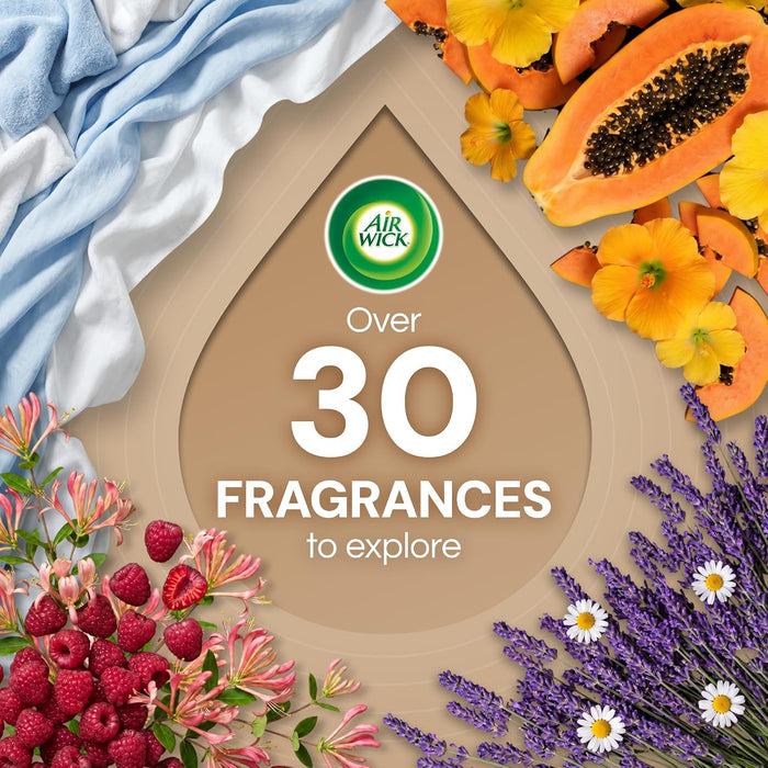 Air Wick Botanica Repuestos de aceite aromático para enchufar, 10 piezas