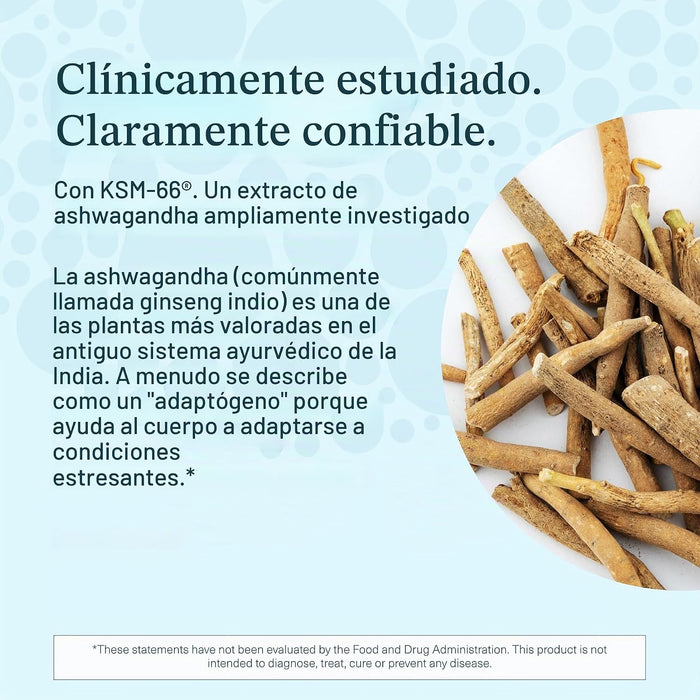 Youtheory Ashwagandha 60 unidades (1 botella)