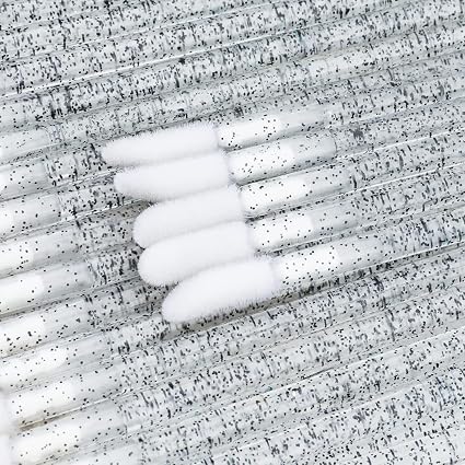Set de 50 pinceles desechables para labios, aplicador de pintalabios y brillo labial