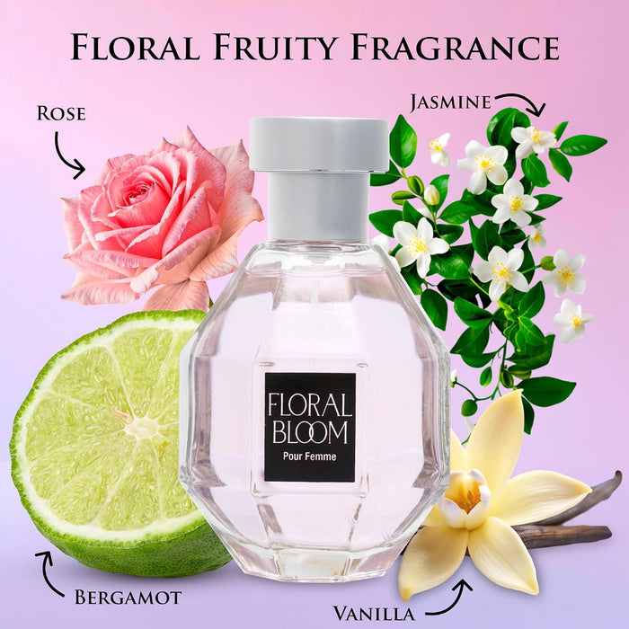 URBAN COLLECTION-Floral Bloom para mujer EDP - Fragancia floral oriental