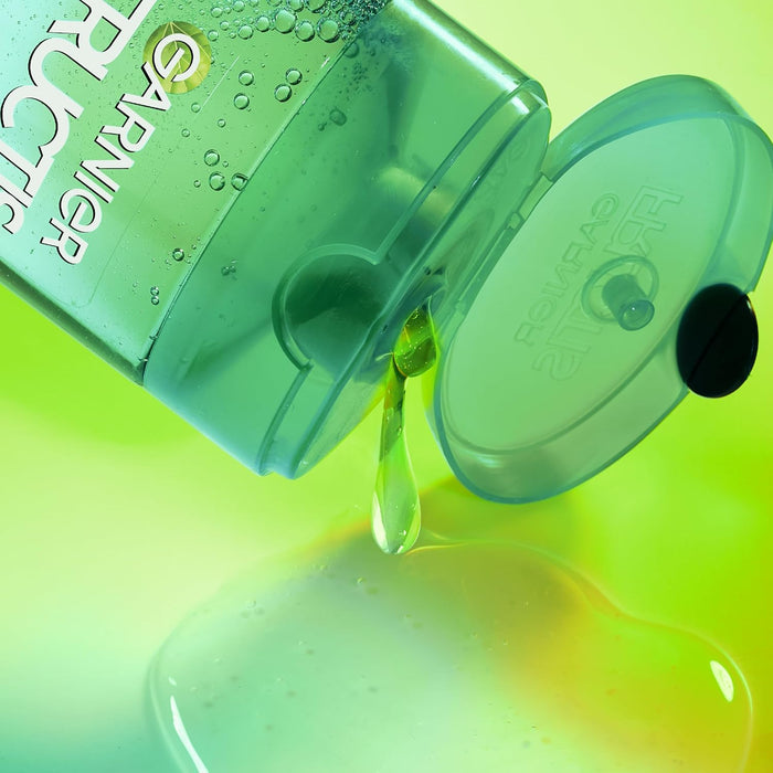 Garnier Fructis Pure Clean Champú purificador, sin silicona, 12.5 onzas líquidas