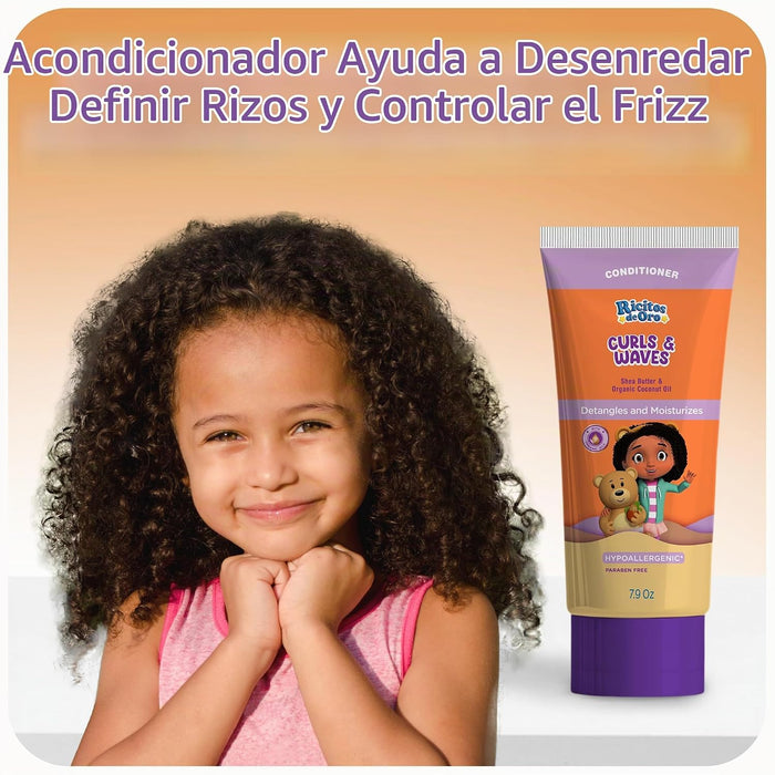 Ricitos de Oro Acondicionador de rizos | Manteca de karité | 7.9 oz