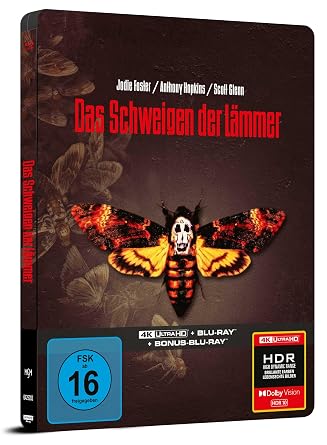 Das Schweigen der Lämmer - SteelBook limitado (4K Ultra HD+Blu-ray+Bonus-Blu-ray)
