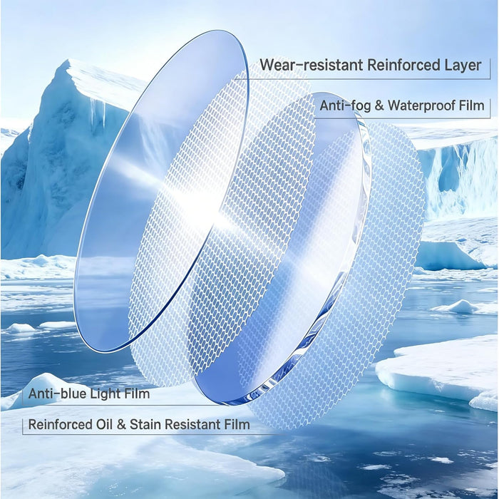 Lentes de luz azul para hombres y mujeres de lectura ligeros y duraderos con protección UV400, antirreflejos