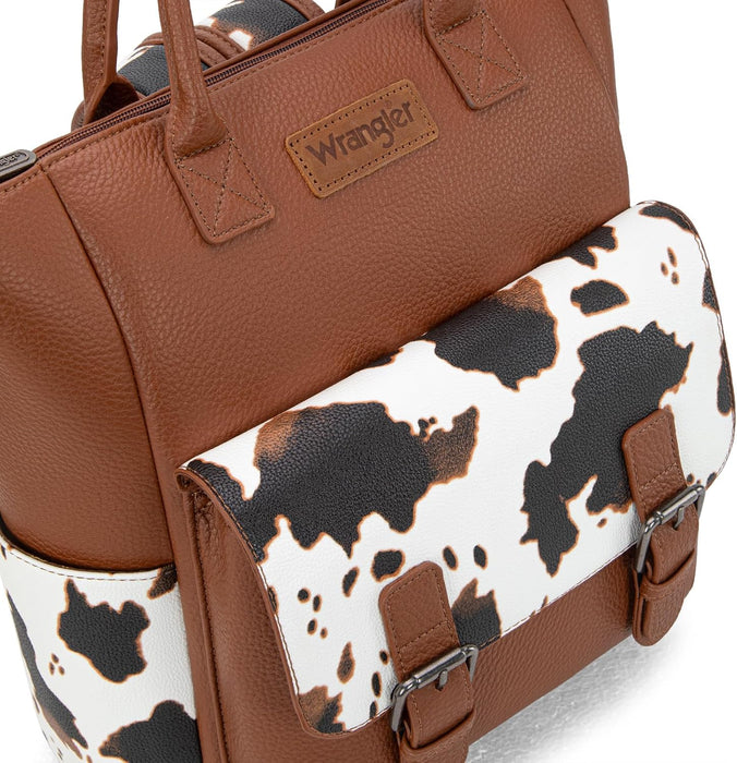 Wrangler, Mochila para mujer, bolsa de hombro convertible mediana con correa para viajes