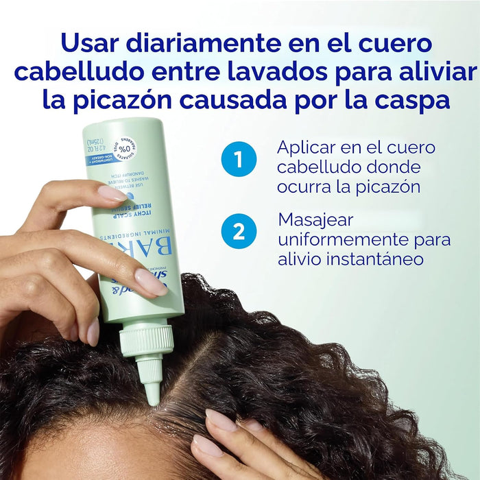Head & Shoulders Suero anticaspa para aliviar el cuero cabelludo desnudo 0.1% de piritiona de zinc