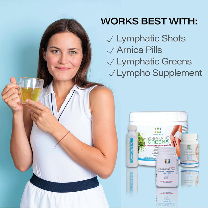 Bruizex Té de árnica para moretones e hinchazón, recuperación poscirugía después de la liposucción, 30 sobres