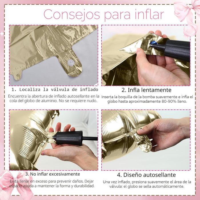 Globo rosa dulce con el número 16, decoraciones de cumpleaños 16, de látex