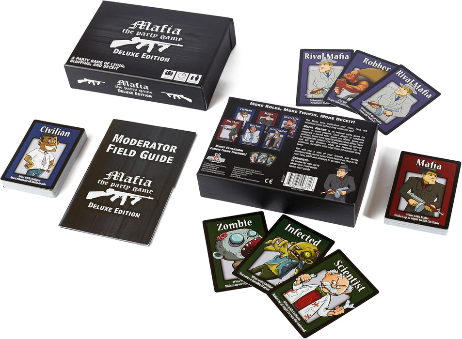 Apostrophe Games Mafia The Party Game, Juego de Cartas de Farol y Engaño