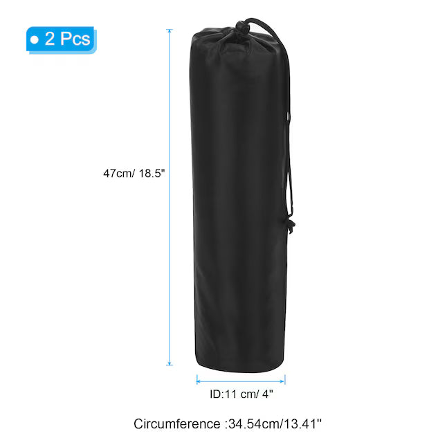 PATIKIL Estuche para trípode/monopié ultra mini de 18x4 pulgadas, 2 unidades