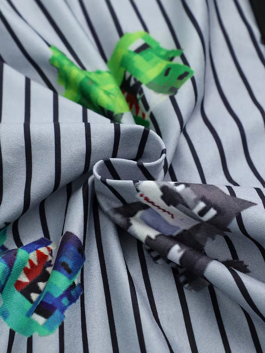 4 calzoncillos cuadrados para niño con estampado de dinosaurios