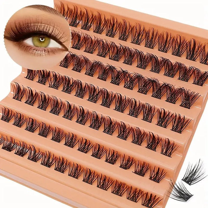 84 racimos pestañas falsas esbeltas 8 a 16mm - Quierox - Tienda Online