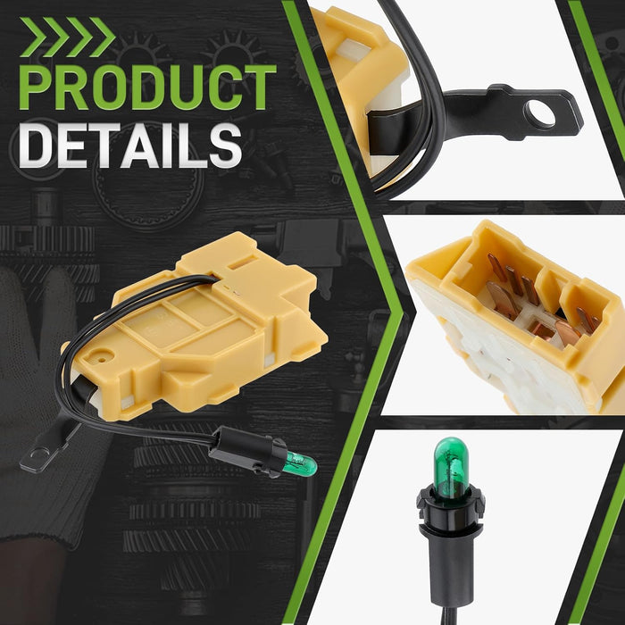 84732 - 35020 Interruptor de control del motor del ventilador del calentador de CA 12837165 - Quierox - Tienda Online