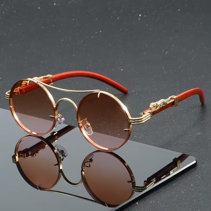 Gafas de moda versátiles y modernas para estilo urbano y fiestas europeas