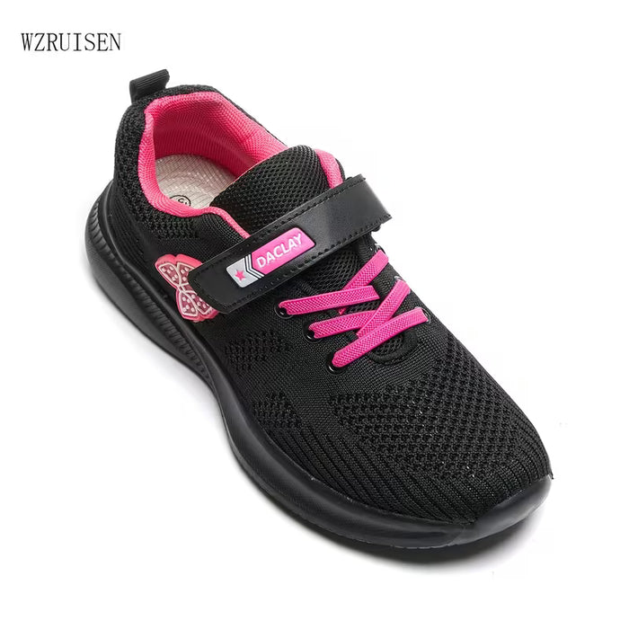 Zapatos para niña, deportivas de exterior para niña, Zapatillas  de balón de plumas