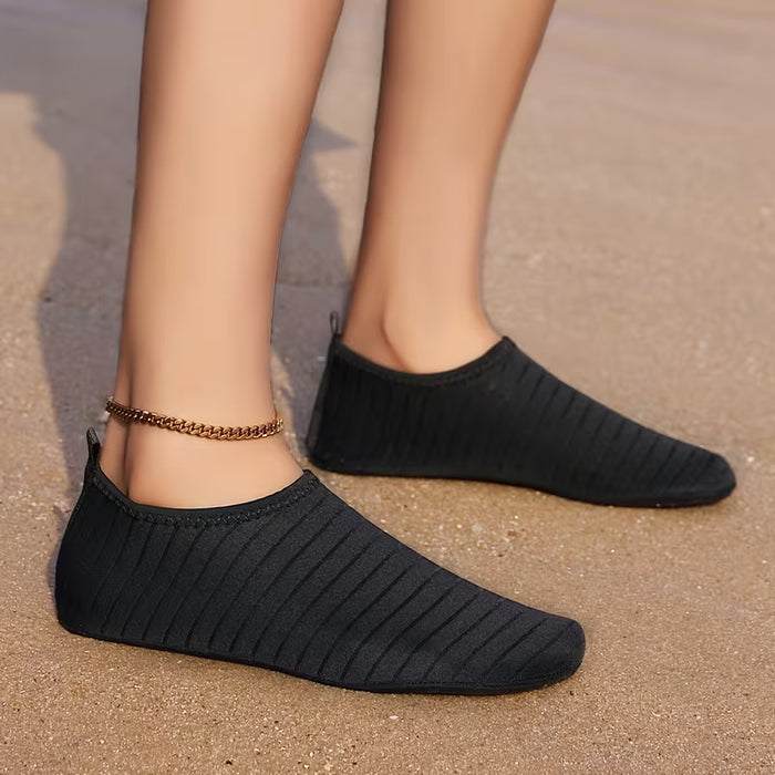 1 Par de Zapatos de Playa de Goma Neutra y Ligera, para Snorkel, Secado Rápido