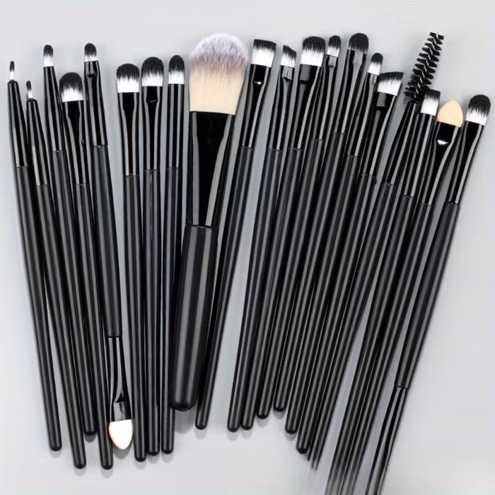 Set de 20 pinceles para maquillaje de ojos, herramientas de belleza